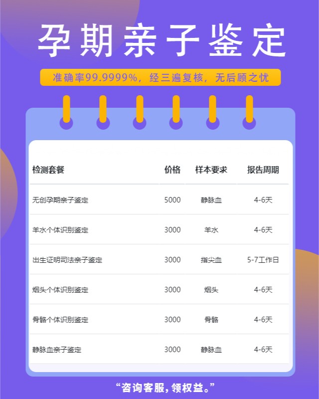 重庆10家做怀孕期间亲子鉴定中心机构地址一览