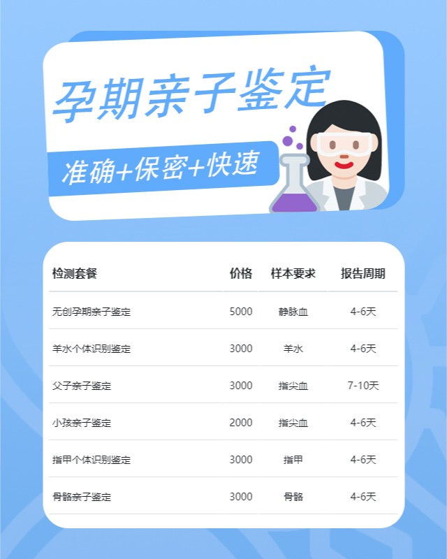洛阳最新可做怀孕期间亲子鉴定10家机构地址