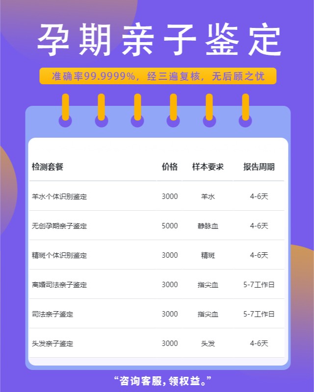 宜春10家可以做孕期亲子鉴定的中心机构地址