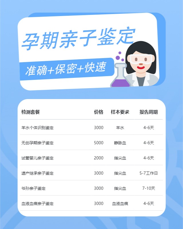 玉林可以做怀孕期间亲子鉴定10家机构地址