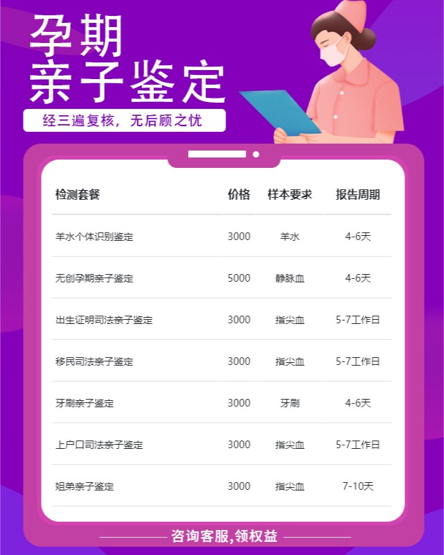 兴安盟最新可做无创孕期亲子鉴定10家机构地址