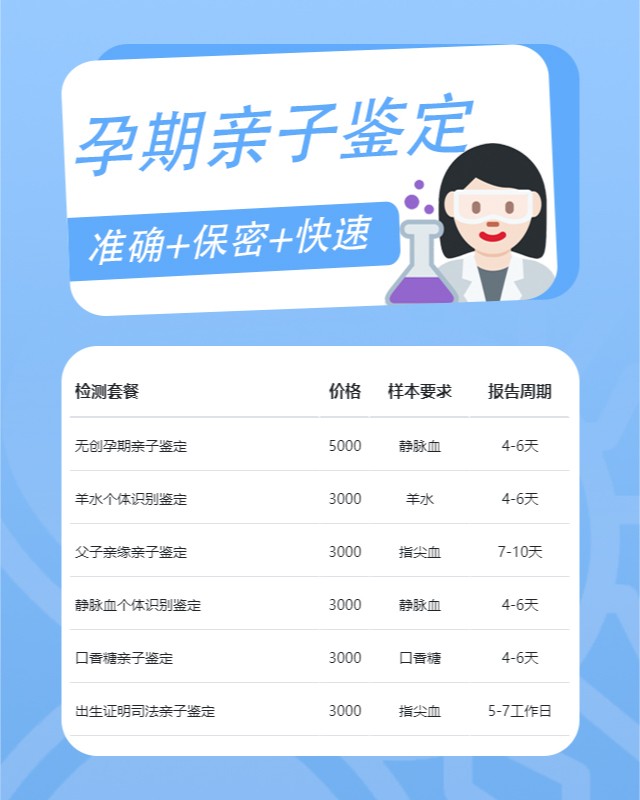 鹰潭10家可以做无创孕期亲子鉴定中心机构地址一览