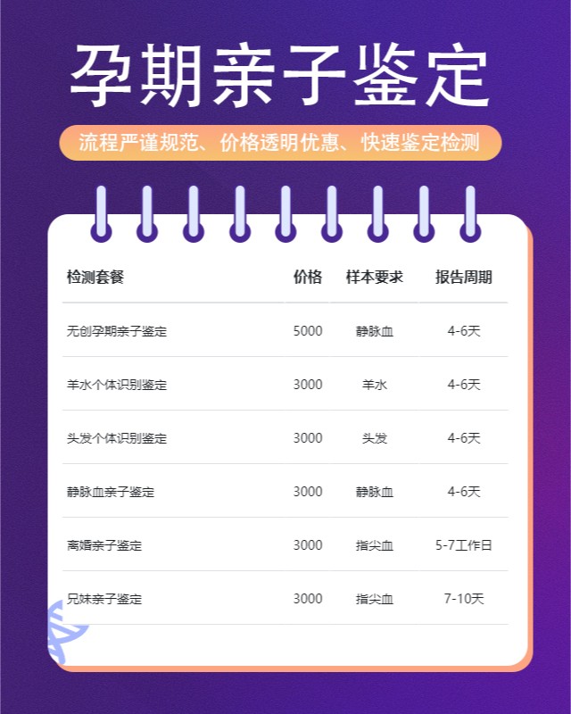 天水最新可做怀孕期间亲子鉴定的10个中心机构