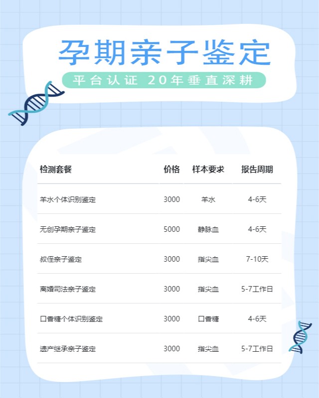 鹤岗最新可做怀孕期间亲子鉴定10家机构地址