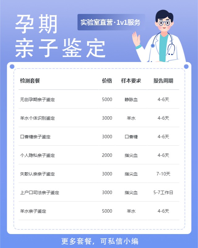 哈密最新可做孕期亲子鉴定的10个中心机构