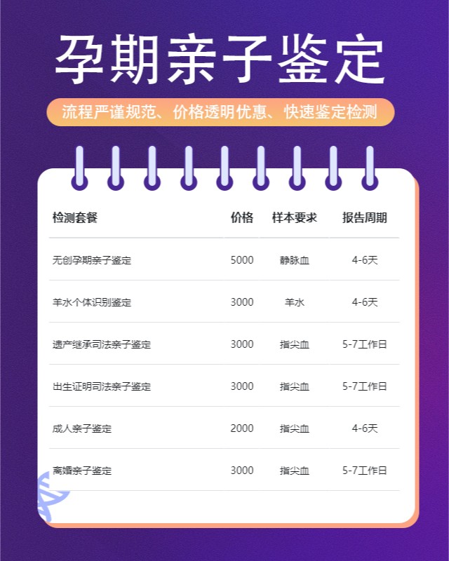 赣州10家做孕期亲子鉴定中心机构地址一览
