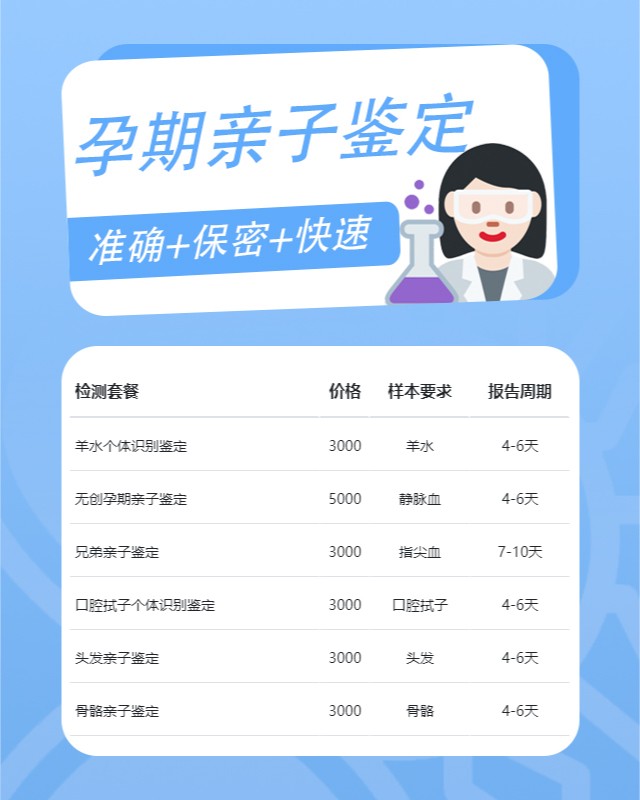 安阳10家做孕期亲子鉴定的中心机构地址