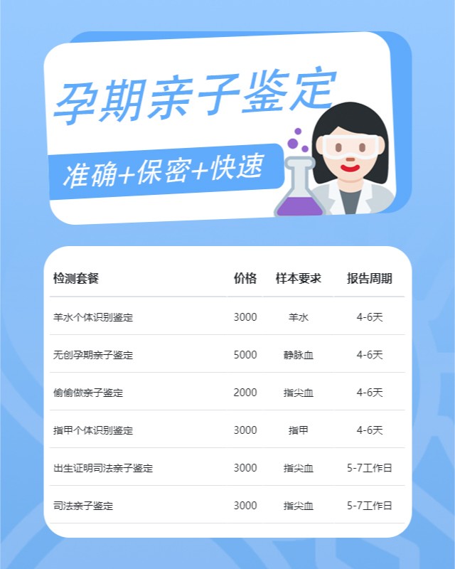 三门峡最新可做无创孕期亲子鉴定10家机构地址