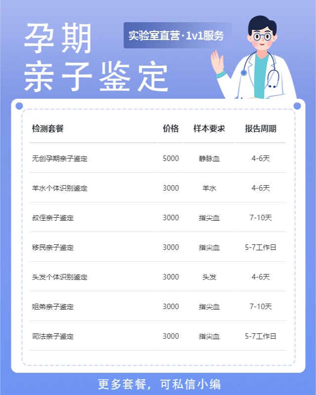 宁德最新可做无创孕期亲子鉴定的10个中心机构